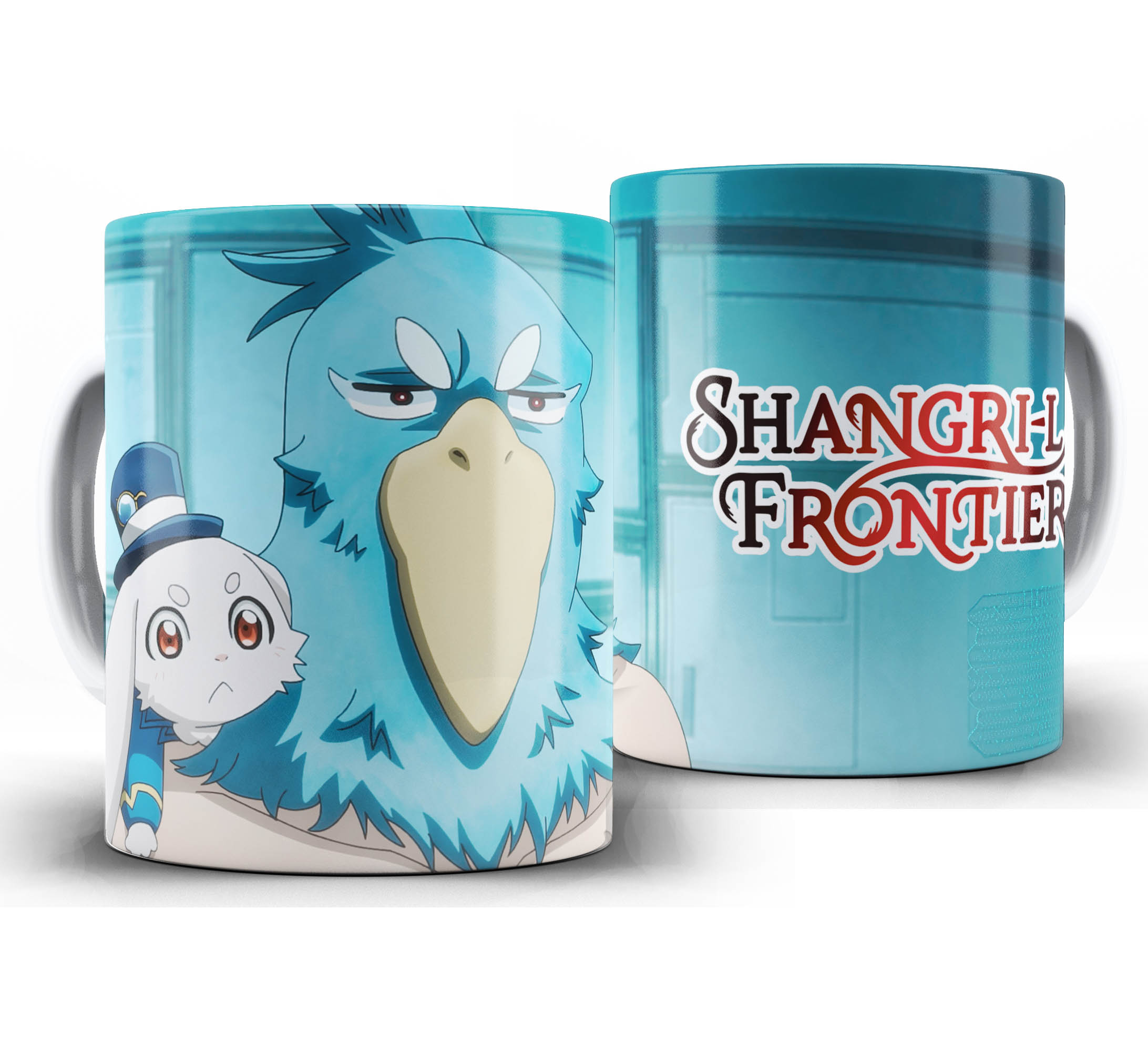 Caneca Anime - Shangri La Frontier W6 - Sunraku & Emul